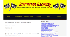 Desktop Screenshot of bremertonraceway.com